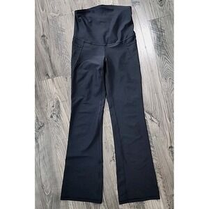 Old Navy Active PowerSoft High Rise Slim Boot Cut Go-Dry Leggings Small Black